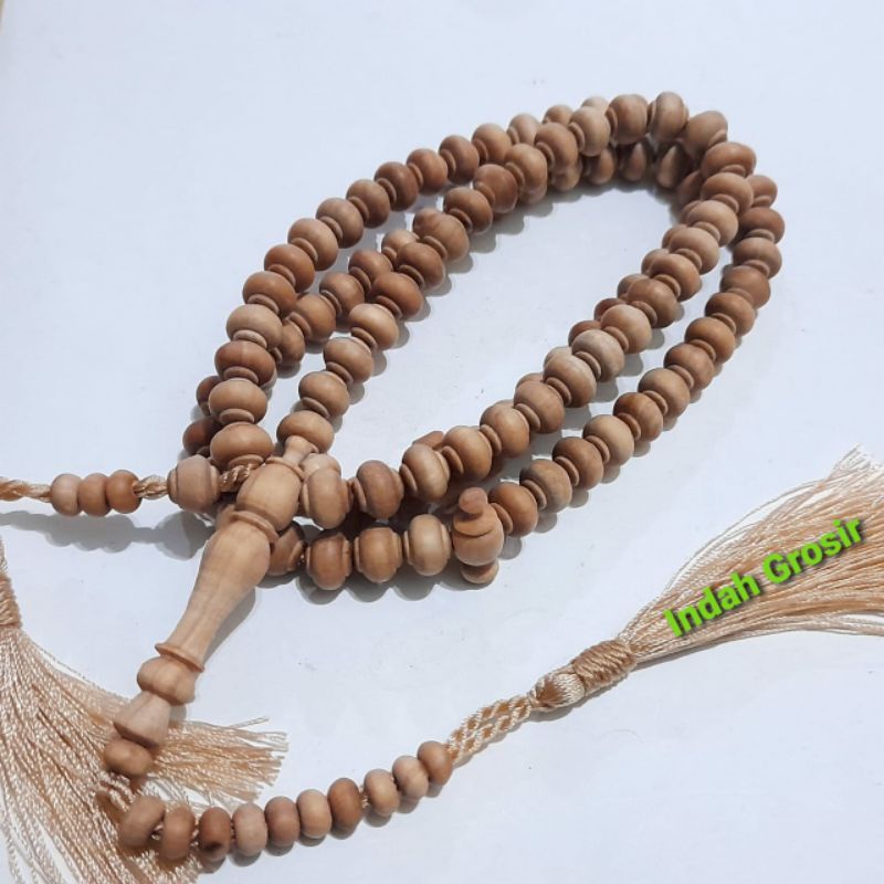 TASBIH KAYU CENDANA PROFIL 8MM 99BUTIR ORIGINAL