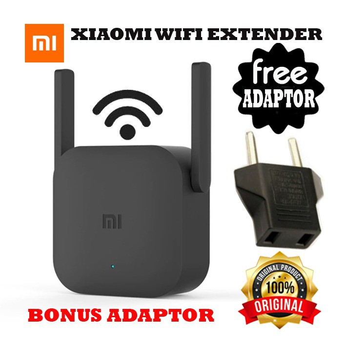 Penguat Sinyal Xiaomi WiFi Extender PRO Signal Booster