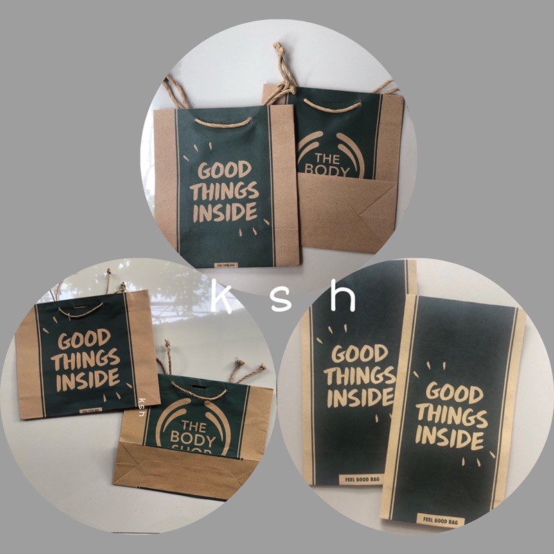 

[BACA DESKRIPSI] Paper Bag The Body Shop