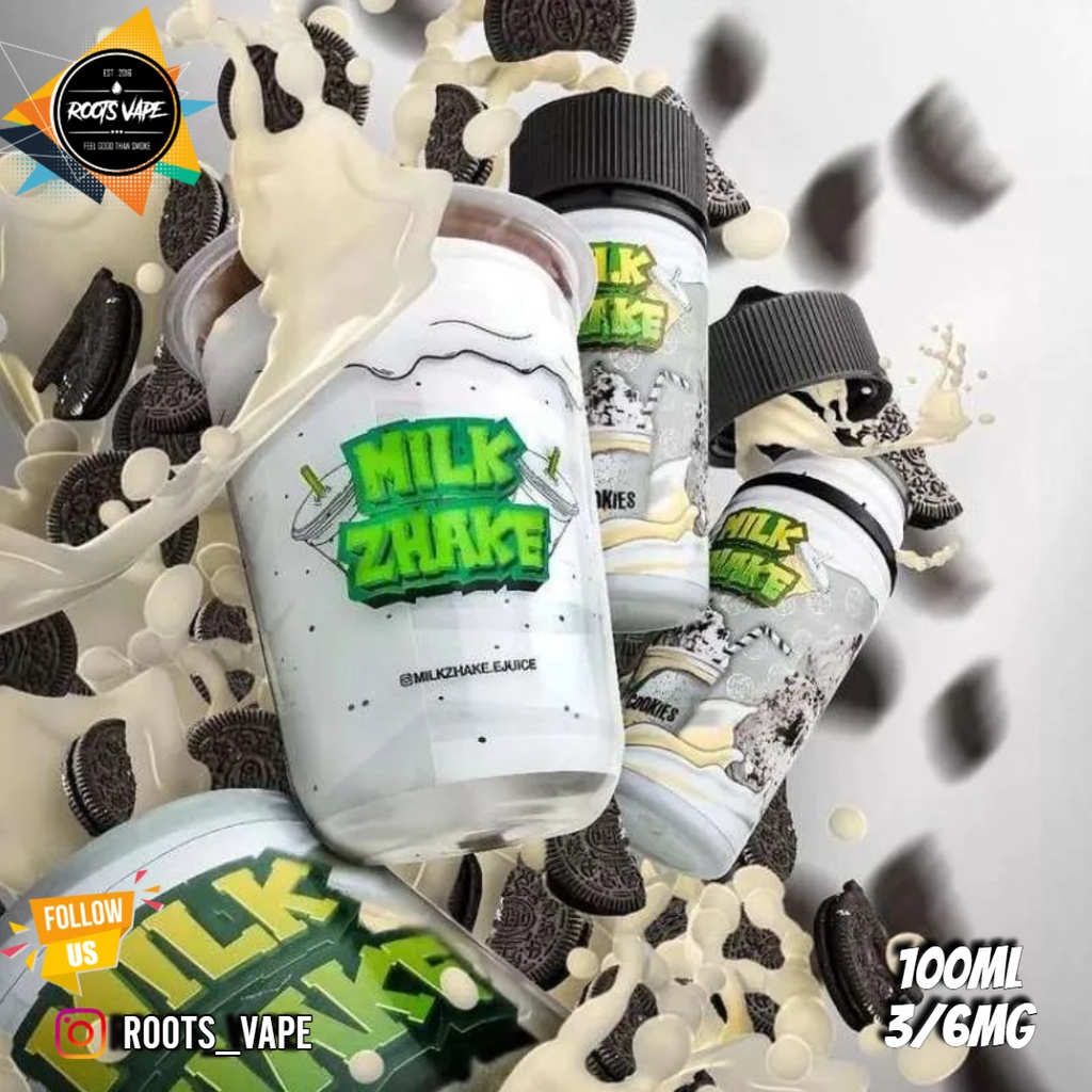 Jual MILK ZHAKE COOKIES 100ML Shopee Indonesia