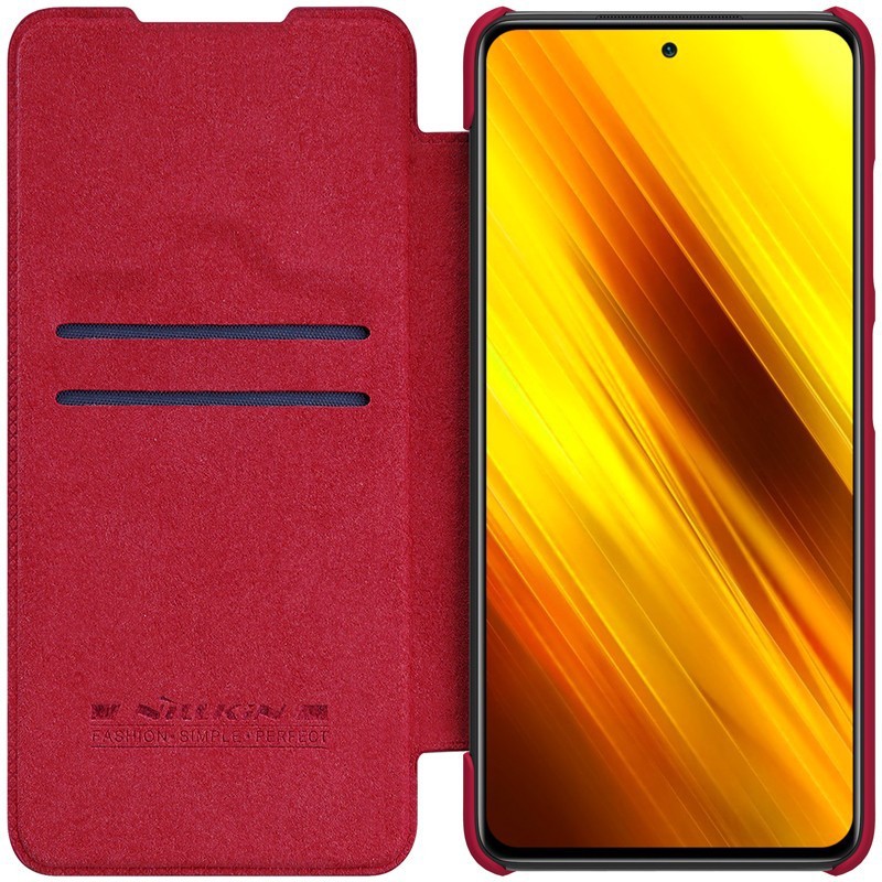 Nillkin QIN Xiaomi Poco X3 NFC Leather Flip