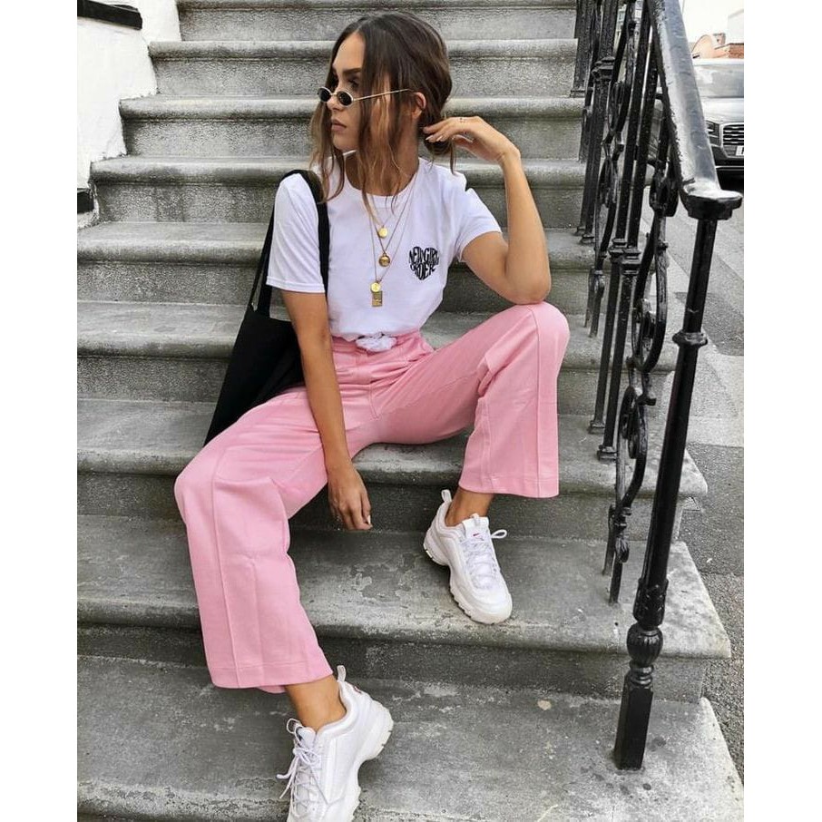 Hight waish candy pants  / celana panjang wanita