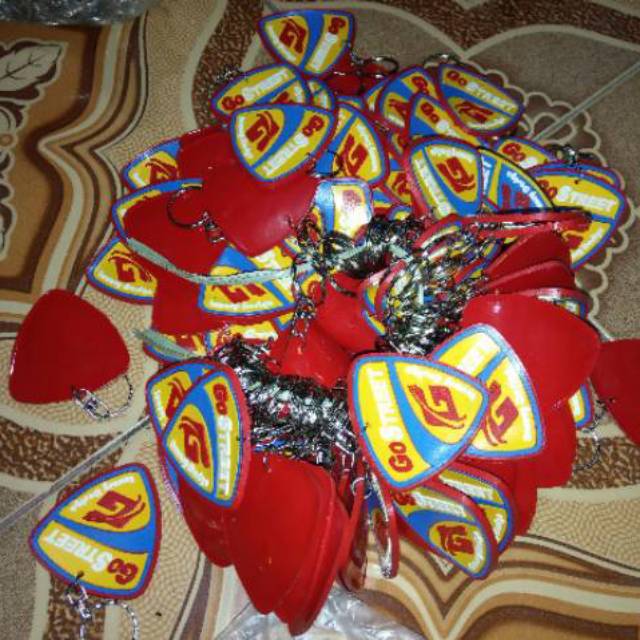 Souvenir Gantungan Kunci Karet TPR Custom, Rubber Keychain Custom