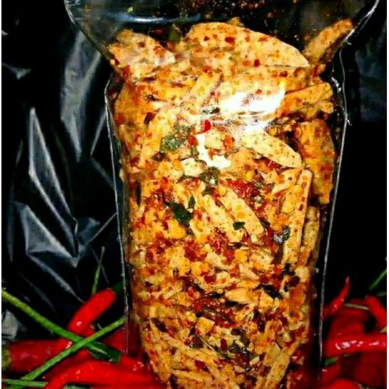 

Basreng stik Bumbu Basah Daun jeruk/Basreng pedas 85 gram