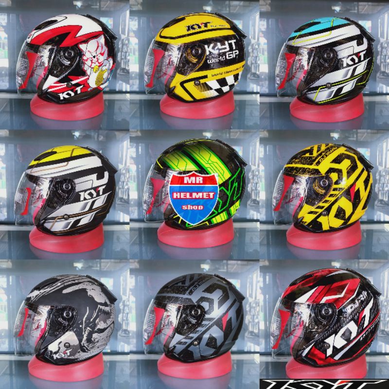 HELM KYT DJ MARU MOTIF TERBARU