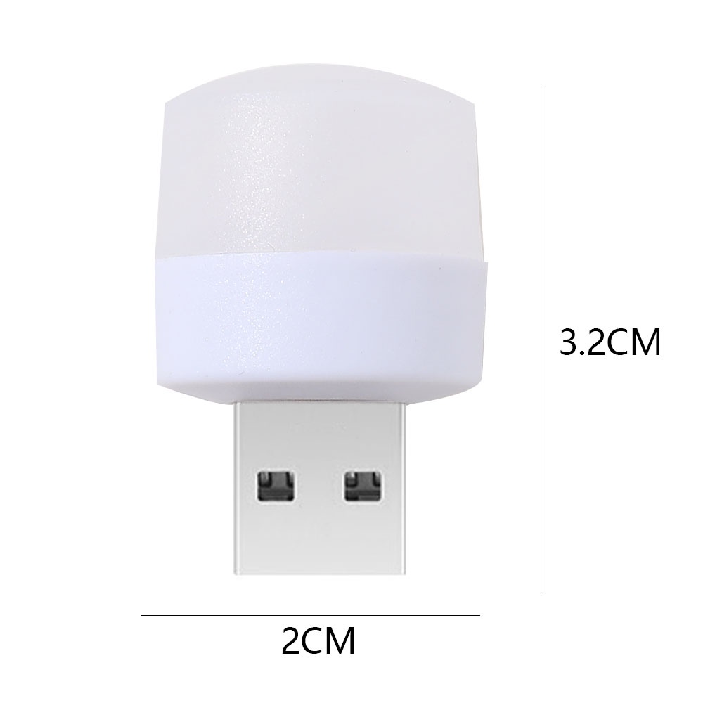 4pcs Lampu Atmosfir LED USB Mini Portable Warna warm Untuk Rumah