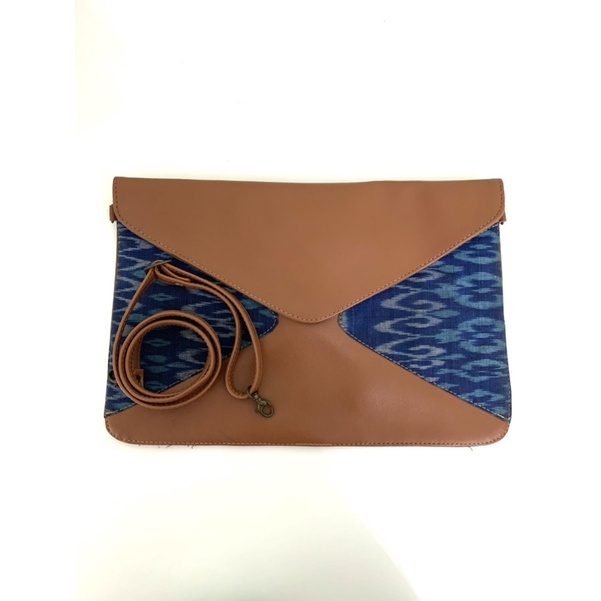 Clutch Bag, WE ARE MANIKAN. Full leather, kulit asli (preloved)