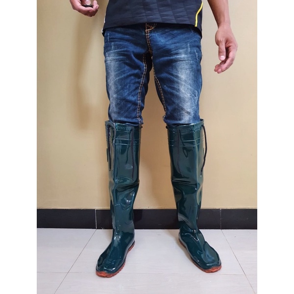 SEPATU BOOTS SAWAH 80cm  terlaris termurah SEPATU BOOT SAWAH