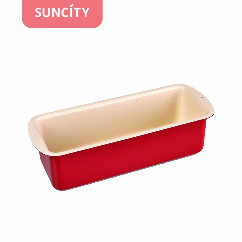 suncity Red 21 cm loaf pan / baking pan / loyang persegi