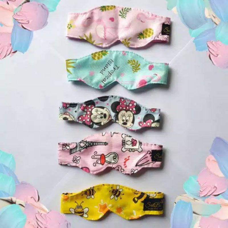 ORIGINAL!!! EYe Mask baby _ Kacamata jemur bayi / penutup mata bayi / pengaman mata bayi