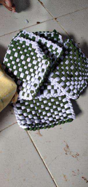 Lap Dapur Celemek Cempal Anti Panas Alas Panci Cempal Anyaman Murah Perlengkapan Peralatan Dapur L11