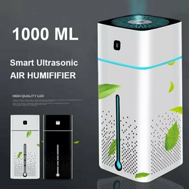 Humidifier Ultrasonic Kapasitas Besar 1000Ml Ukuran Jumbo 1 Liter