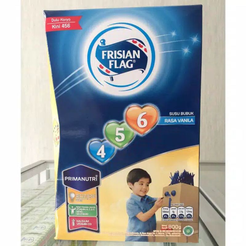 

Frisian Flag Karya 456 800gr vanilla/madu/coklat