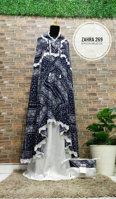 mukena zahra ori alena