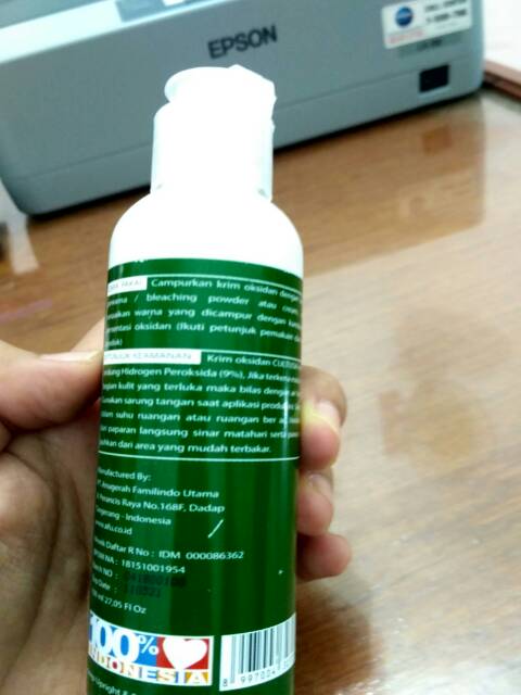 PASTI MURAH - CULTUSIA DEVELOPER / PEROXIDE / OKSIDAN 9% 100ML..
