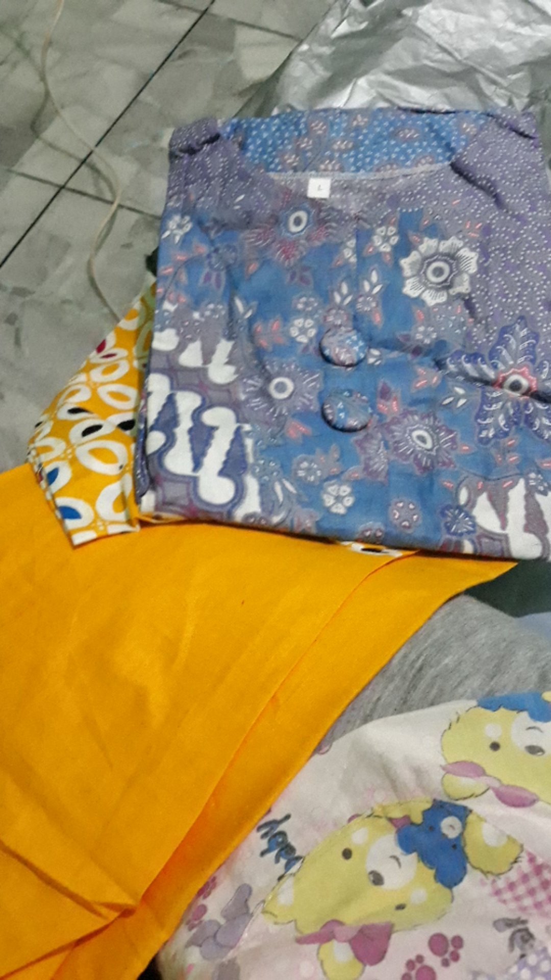 Batik Tunik Motif Terbaru Pekalongan Original Zipper M L Xl Xxl Xxxl Td 055