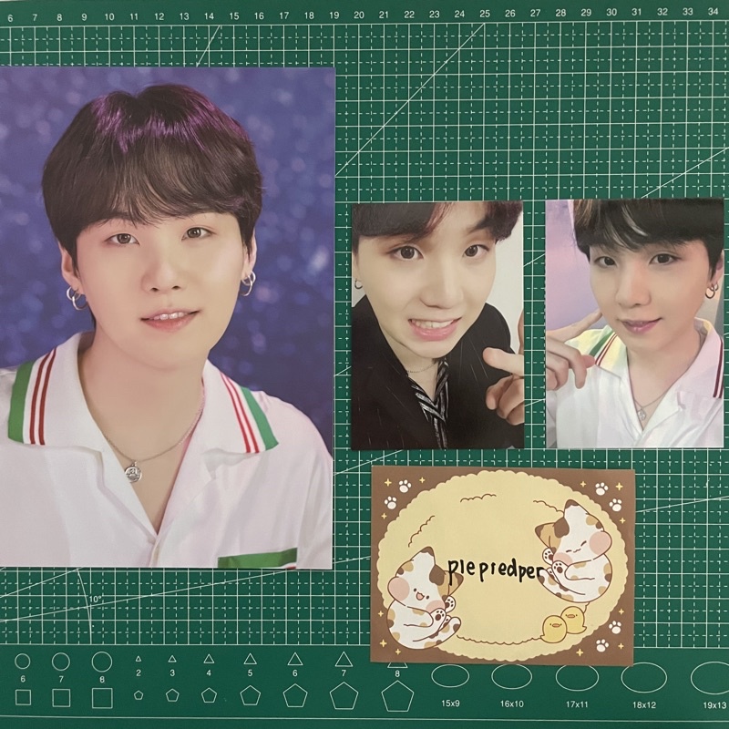bts suga yoongi armypedia puzzle sowoozoo photocard mini pc pajamas postcard book pajama rare swz