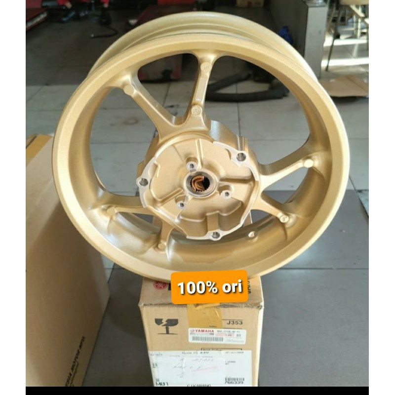 VELG BELAKANG NEW NMAX 2020 ORI / PELAK BELAKANG NEW NMAX 2020 GOLD ASLI YAMAHA B6H F5338 00 P2