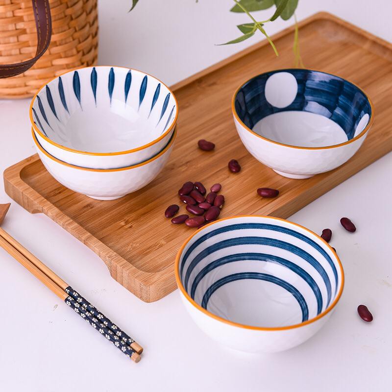 READY Japanese Bowl Set Mangkok Sumpit Set Alat Makan Gaya Jepang Souvenir Kado Bingkisan