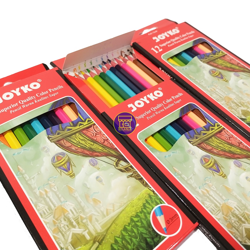 

JOYKO - Pensil Warna - Color Pen CP-100 12 Warna - Set