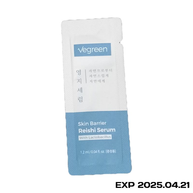 VEGREEN Skin Barrier Reishi Serum with Lactobacillus Sample