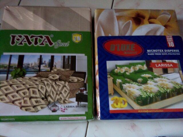 Sprei Queen  Fata Signature Labirin Brown