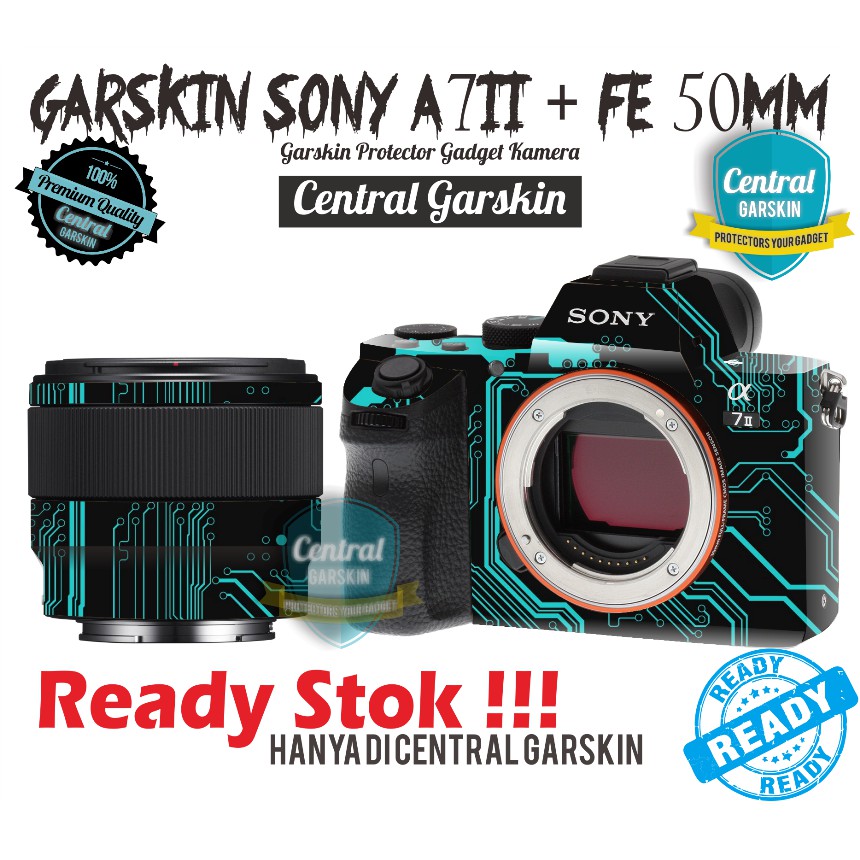 Garskin Kamera Sony a7II & Fe 50mm 1.8  - Elektro