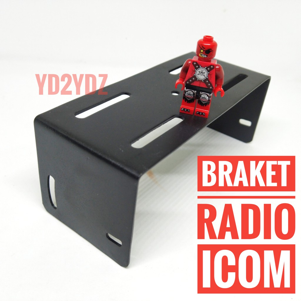 bracket rig icom v8000 2730 ic2000 breket dudukan mounting brecket mobil ic-v8000 ic2730 briket 2000