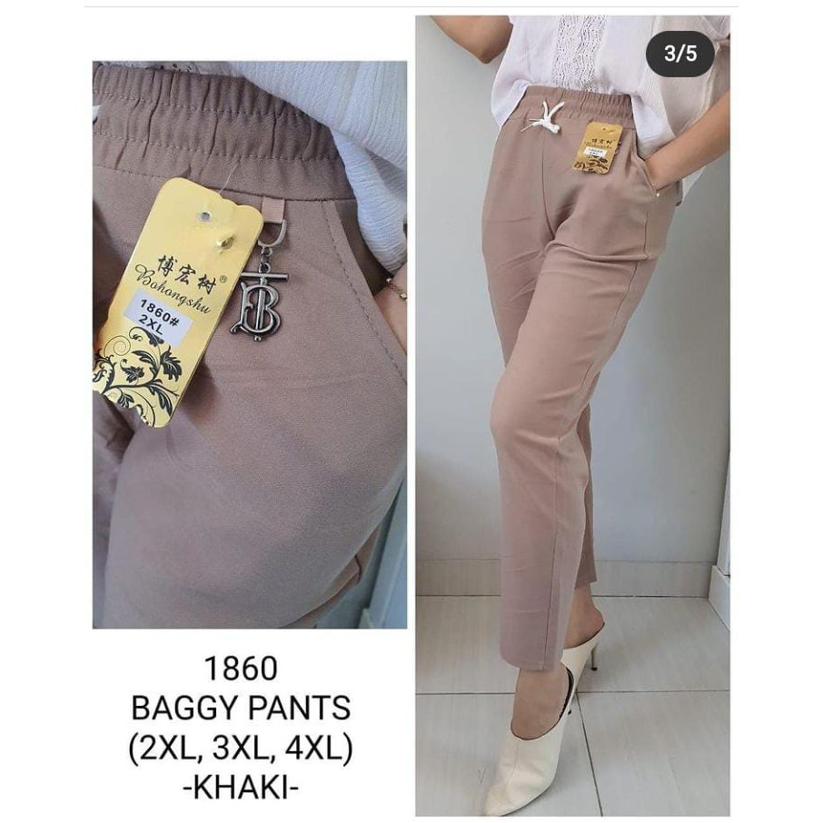 celana jogger wanita import celana zara import wanita polos size 2XL-7XL