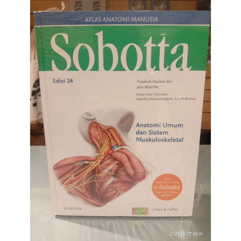 SOBOTTA EDISI 24- ATLAS ANATOMI MANUSIA