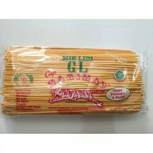 

Mie lidi medan / mie gomak mentah 1 kg