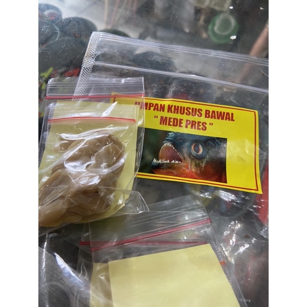 Wisman, Kacang mede pres, essen susu. Umpan ikan dan perangsang ikan bawal - ikan mas