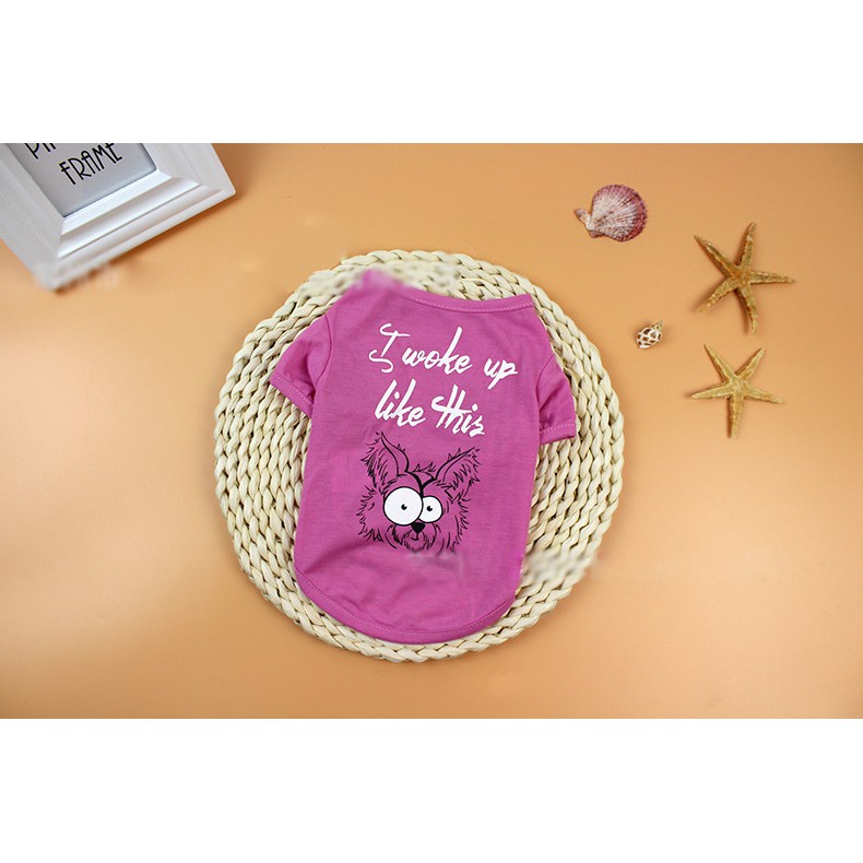 Pet Clothes Pet Tshirt Aneka Model Untuk Anjing dan Kucing