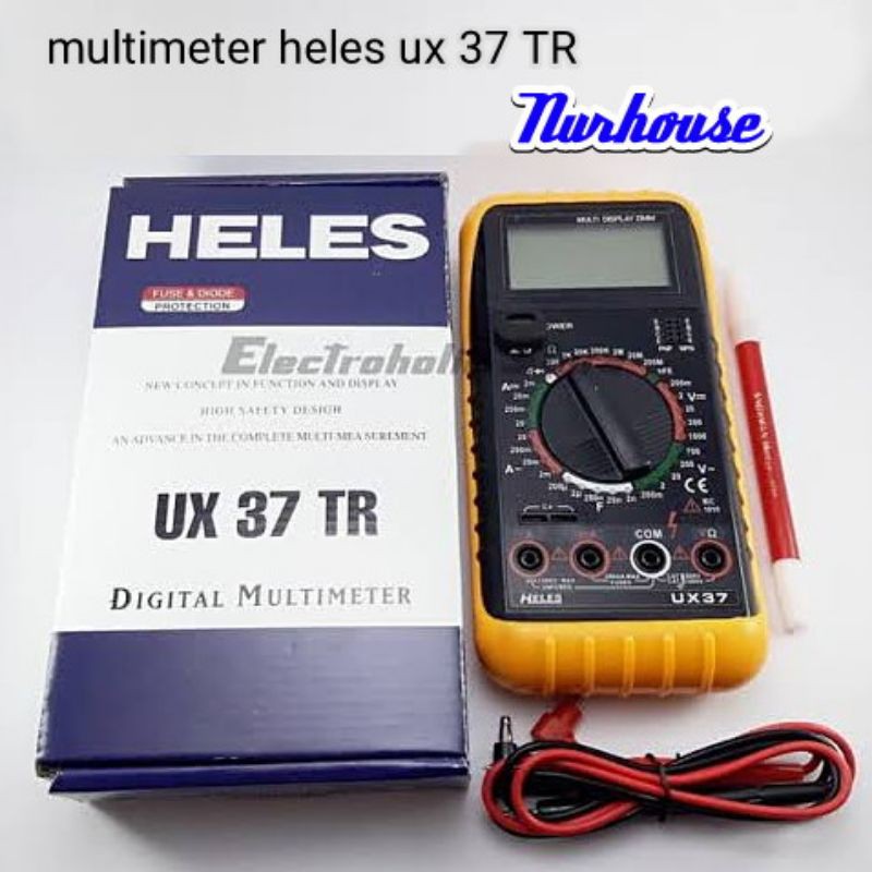 multitester digital heles ux 37 TR