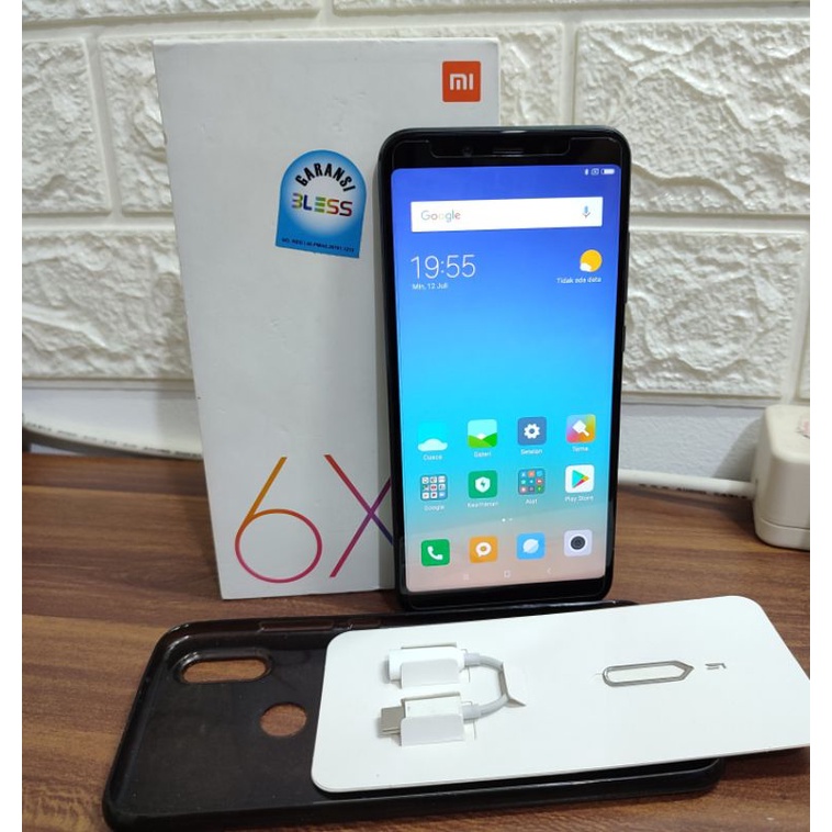Xiaomi Mi6x Mi A2 Ram 6GB Rom 64GB second fullset