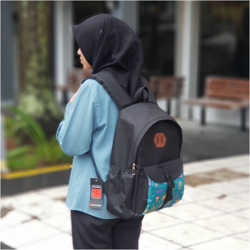 Ransel Kanvas Wanita Baru 2022 Mode Tas Sekolah Tahan Air untuk Remaja Perempuan Ransel Laptop Lucu Besar Mochilas