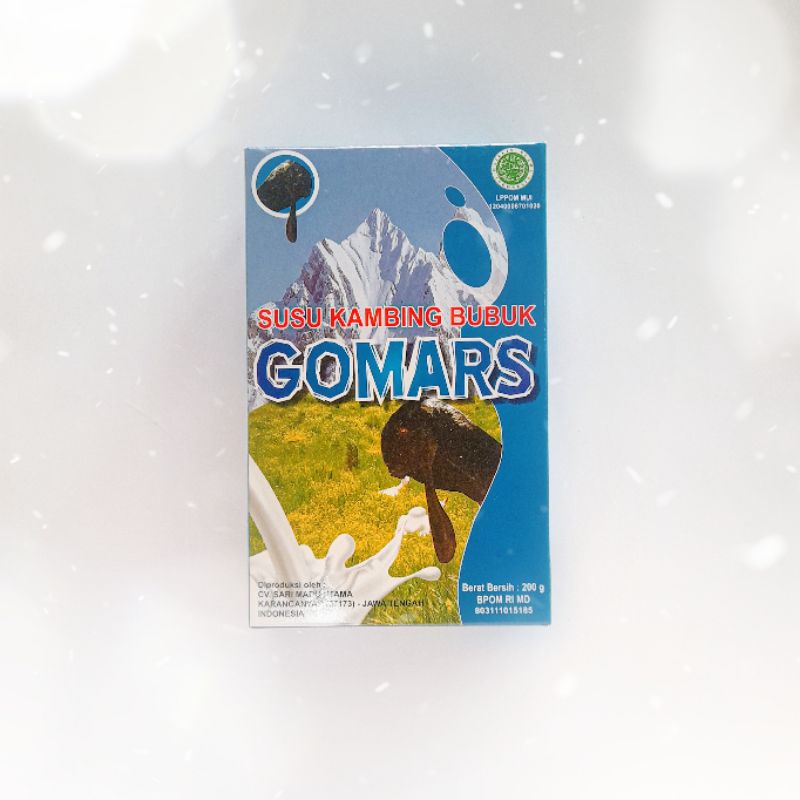 

Gomars Original | Susu Gomars 200gr