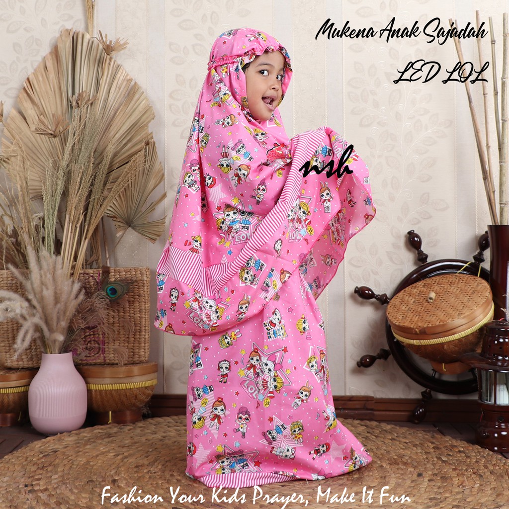 [𝓷𝓼𝓱] Mukena Anak Sajadah LED-1