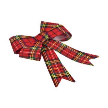 

Pita Kado Bow 30 Cm Merah Christmas Noelle XMAS CHECKER BOW RED Ori