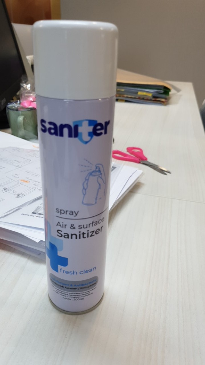 Saniter Spray Disenfectant & Antibacterial 200ml