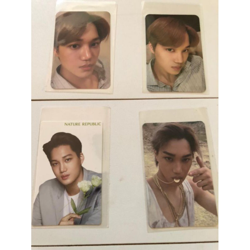 Photocard Kai EXO Tempo