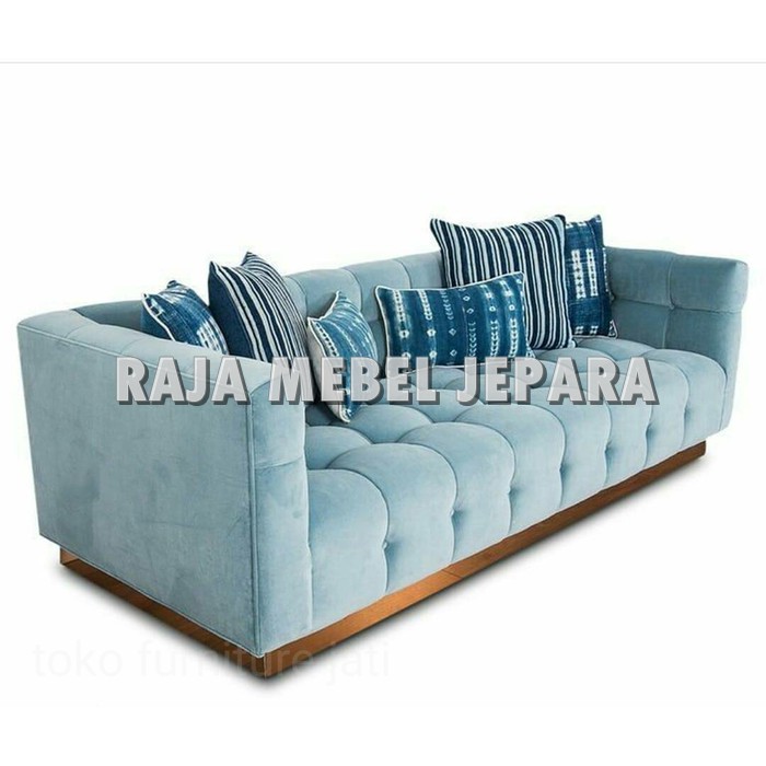 kursi Sofa Panjang Ruang Tamu Minimalis Modern
