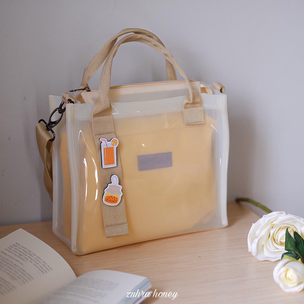 Slingbag Wanita ZUHRA BAG (White) By Vanilla Huose