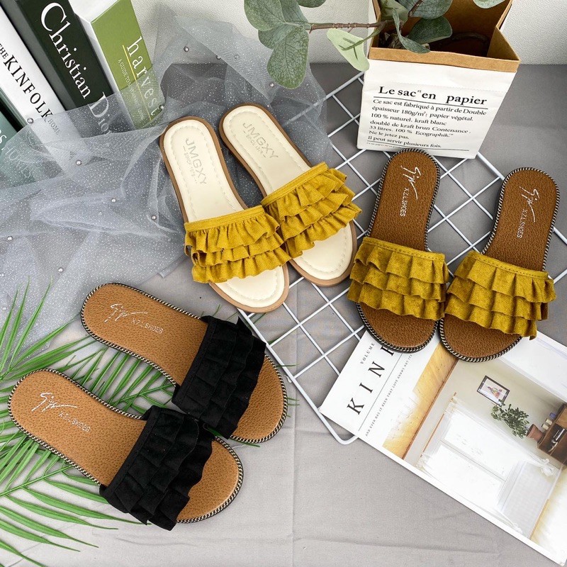 Sandal 821 yellow, 2806yellow, black