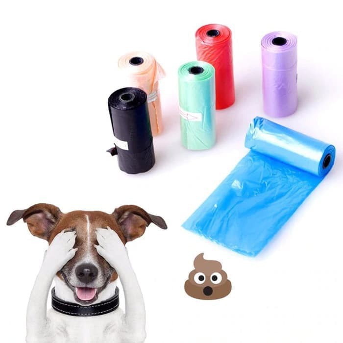 Pet Poop Paw Plastic Bag / Kantong Plastik Refill Hewan Anjing Kucing - Random FEZONE