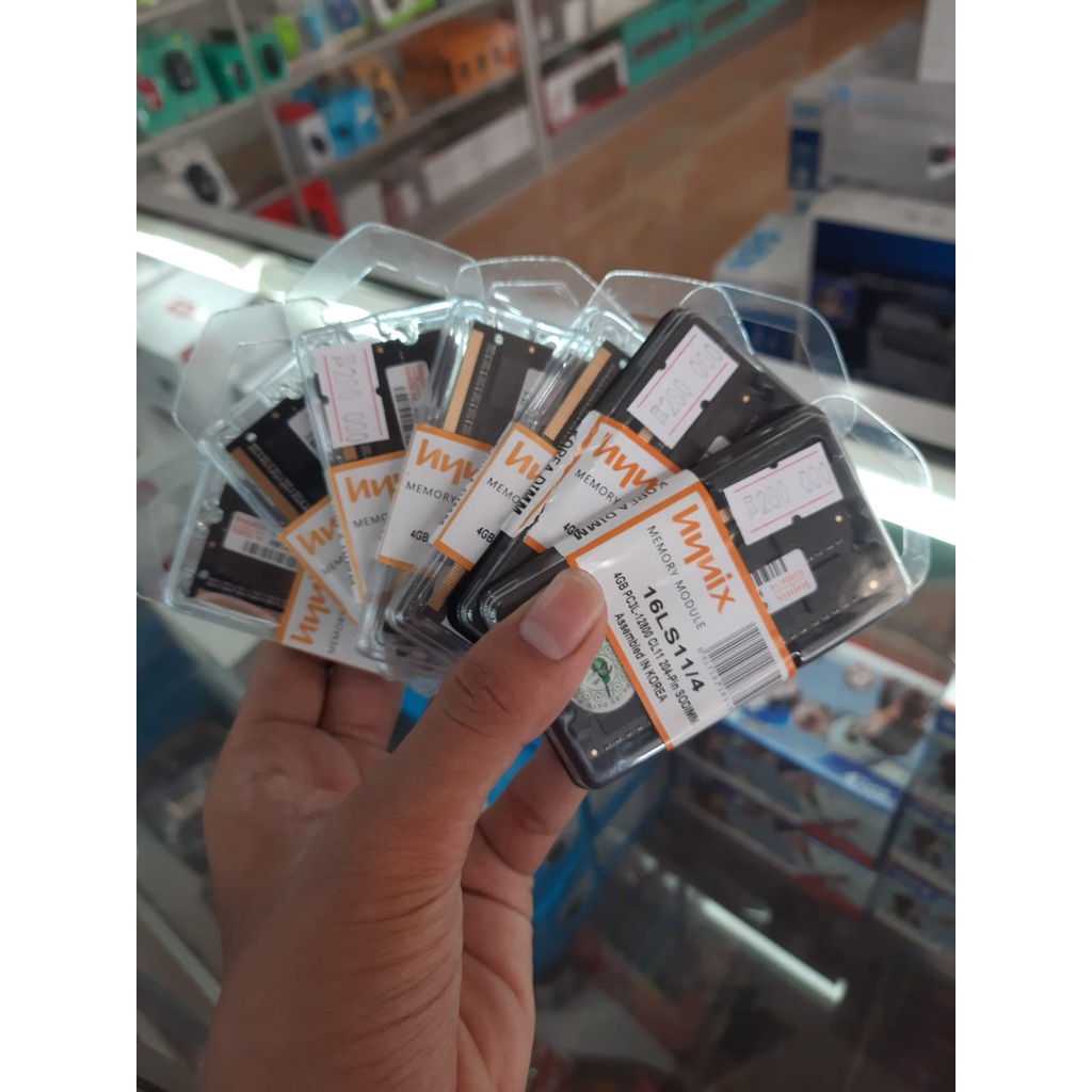 Ram Sodimm Hynix 4GB 2RX8 PC3L-12800
