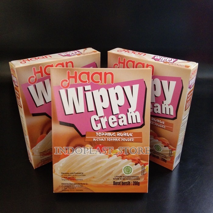 

Haan Wippy Cream - Whipped Cream 200gr