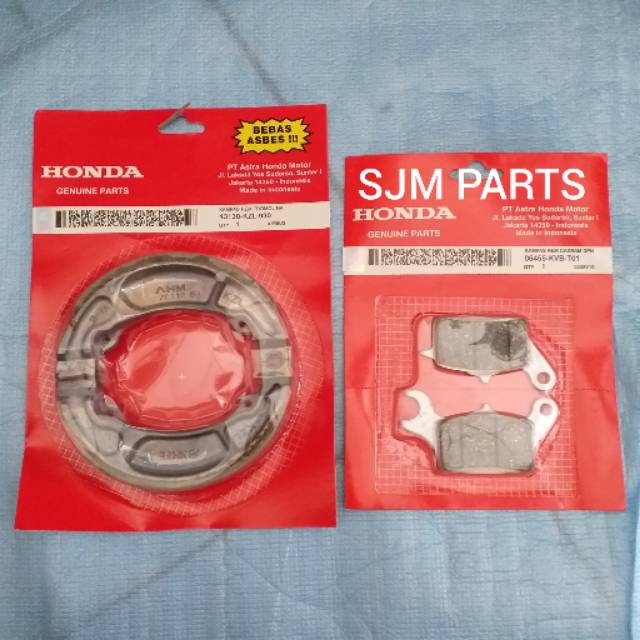 KANVAS REM DEPAN & BELAKANG BEAT FI VARIO 125 FI