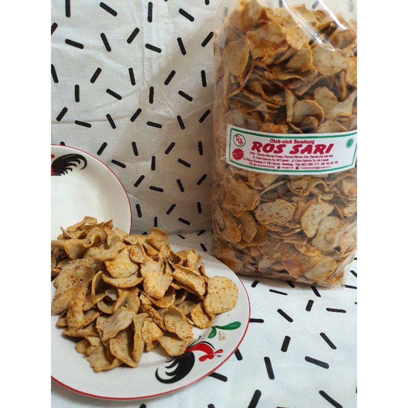 Basreng Baso Goreng Pedas / Asin 1 Kg Oleh Oleh Bandung