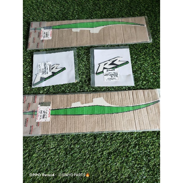 Stiker striping body bodi belakang Ninja RR OLD SE 2010 Gen 3